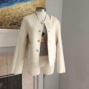 Elegant Cream Women's Jacket